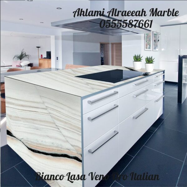 Bianco Lasa Veno Oro Italian Marble - Image 11