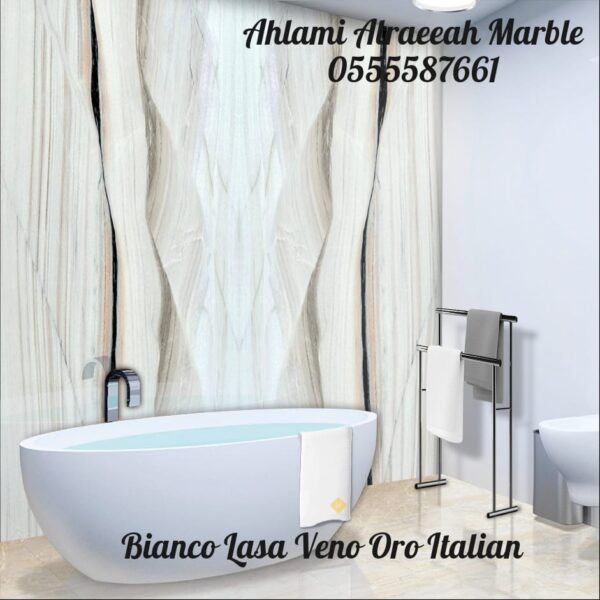 Bianco Lasa Veno Oro Italian Marble - Image 13