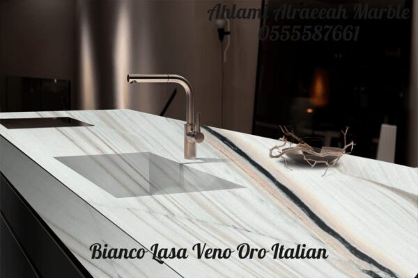 Bianco Lasa Veno Oro Italian Marble - Image 15