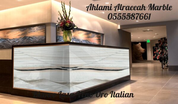 Bianco Lasa Veno Oro Italian Marble - Image 7