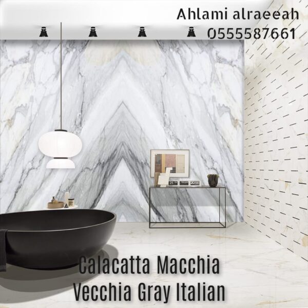 Calacatta Macchia Vecchia Gray Italian - Image 12