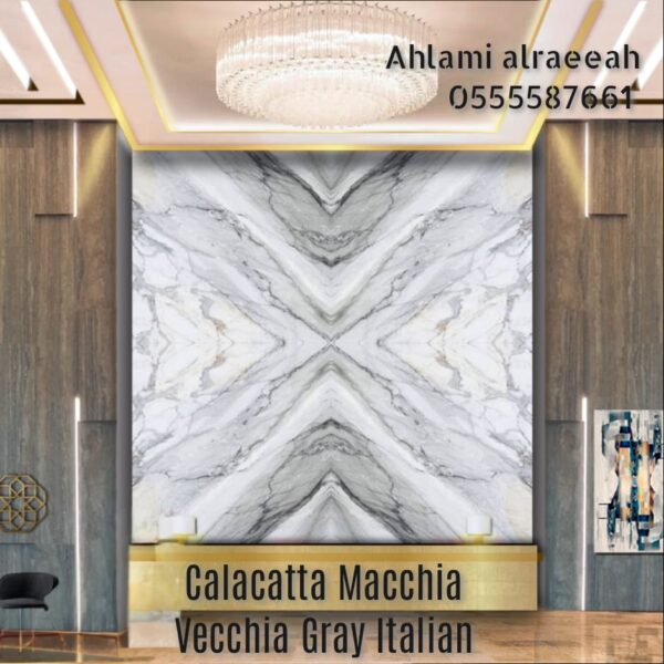 Calacatta Macchia Vecchia Gray Italian - Image 2