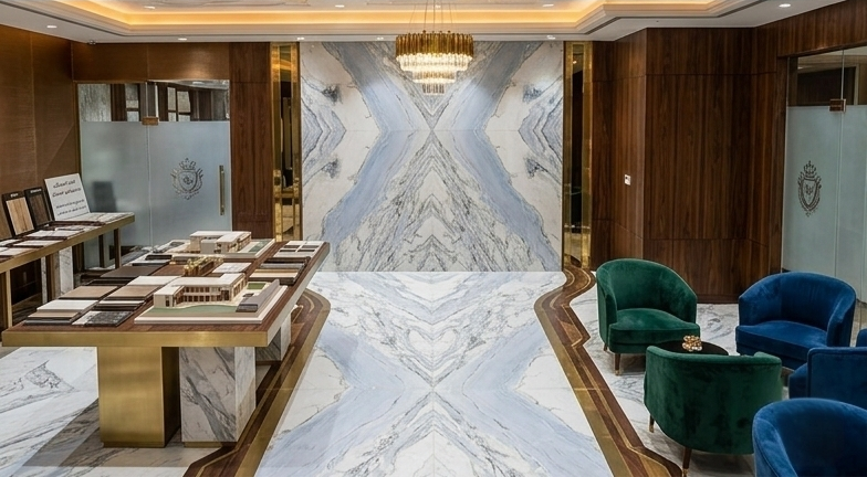 Calacatta Dover Oyster White Marble ubriaco - Image 6