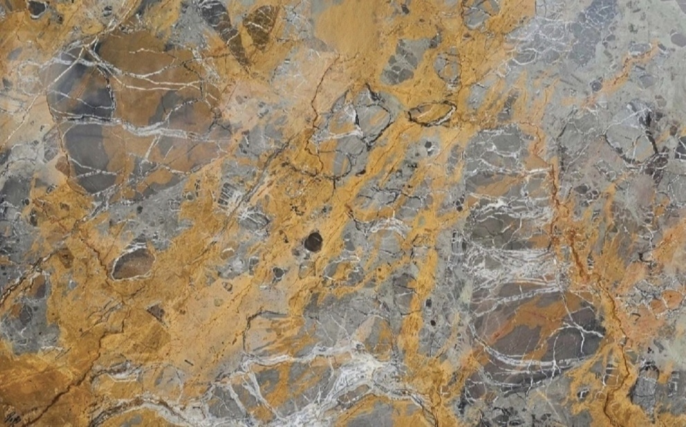 Blue Roma Nuvolato Marble terroso