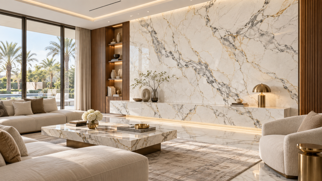 Calacatta marble in UAE
