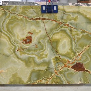 Onyx Green Cross-Cut Slab