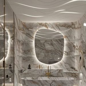 The Blue Roma Nuvolato Brazilian Marble 0555587661 (3)